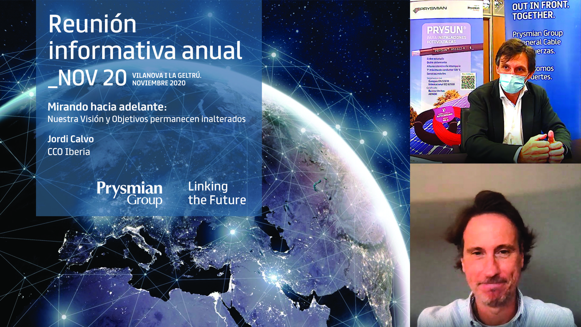 Reunión Prysmian Group 2020
