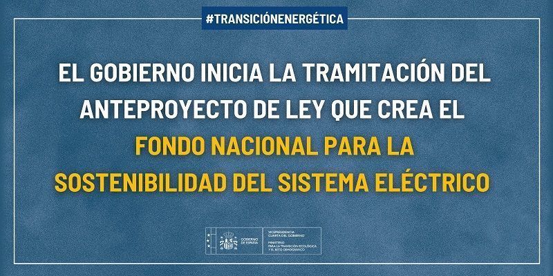 El Gobierno crea un Fondo que cubre las primas renovables y rebaja la factura un 13 % 