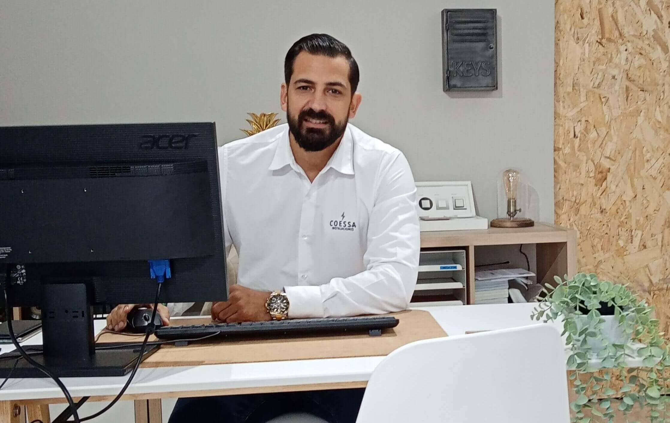 David Álvarez, Gerente de Instalaciones Coessa