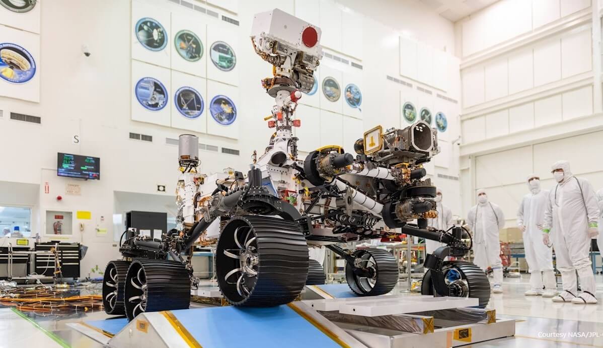 Las bridas Ty-Rap™ de ABB regresan a Marte con el rover Perseverance