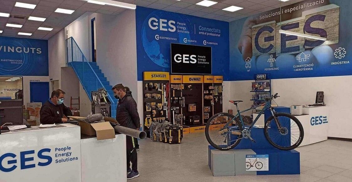 GES estrena un nuevo modelo de punto de venta pionero en el sector de la instalación profesional