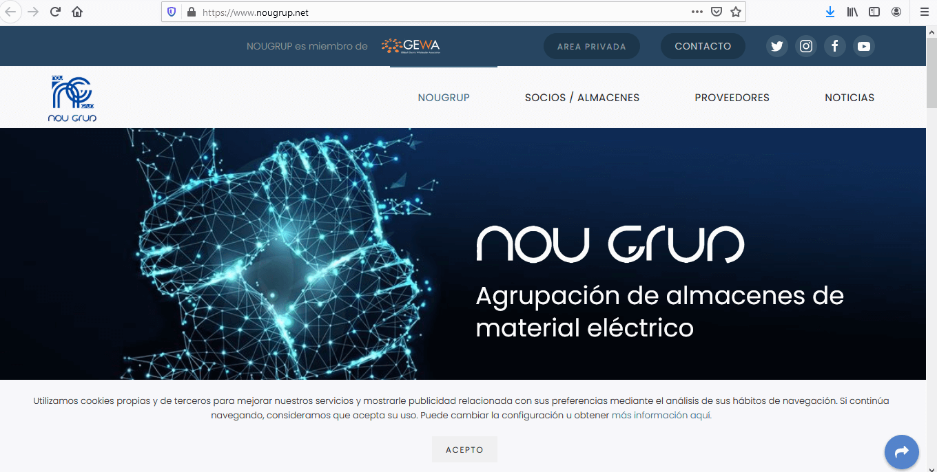 Nou Grup estrena nueva web