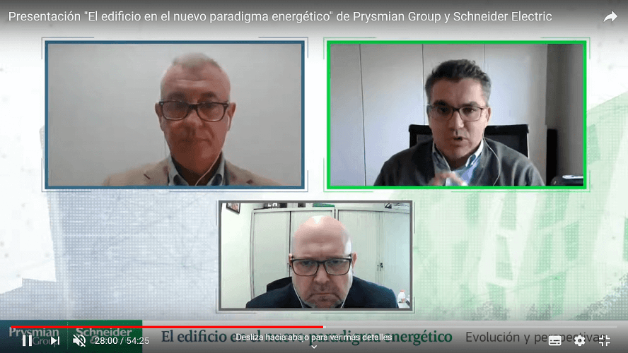 Schneider Electric y Prysmian Group presentan el libro “Edificio en el nuevo paradigma energético”