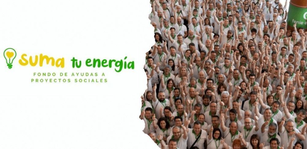 Suma tu Energía, nuevo programa de ayudas a proyectos sociales de Feníe Energía