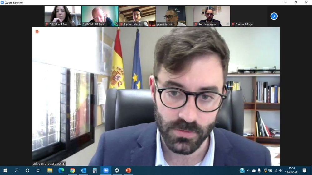 Joan Groizard, director general del IDAE