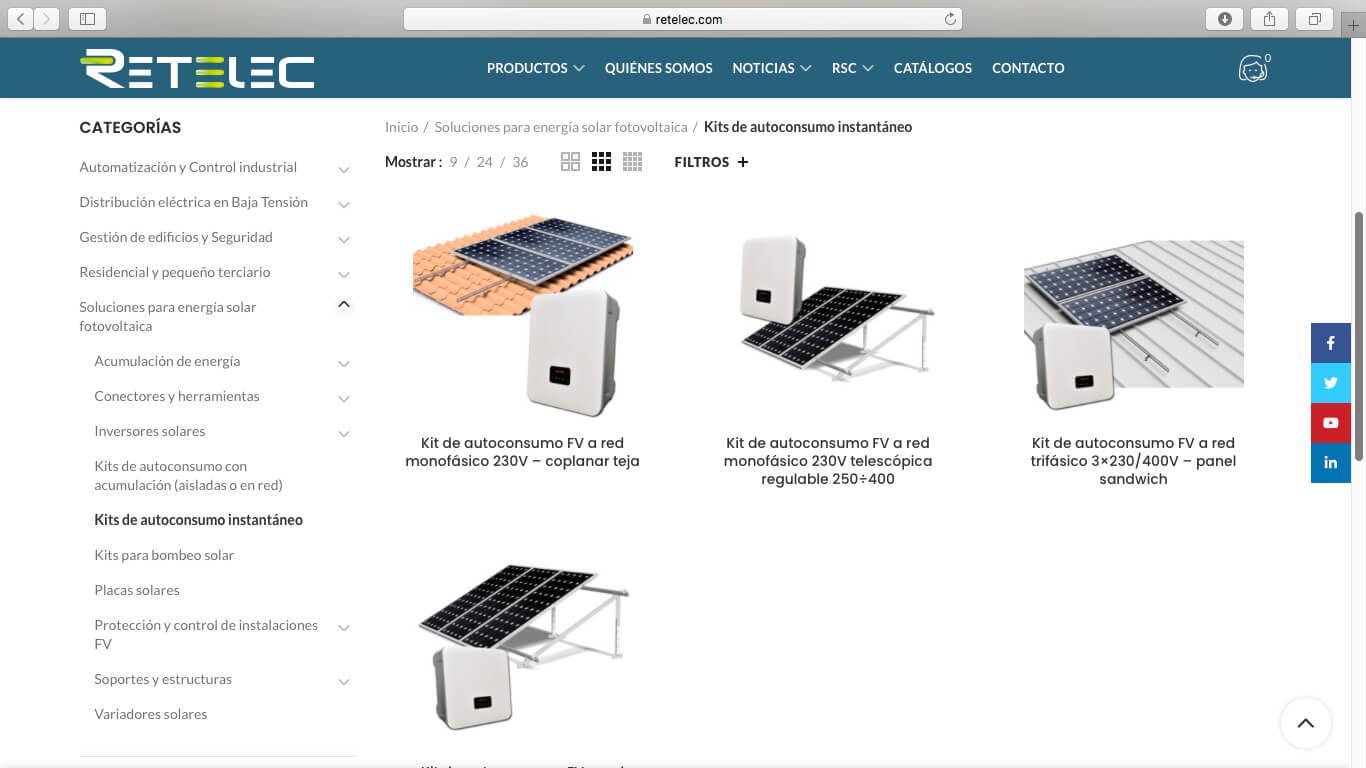 Retelec System moderniza su web y la enfoca más al cliente