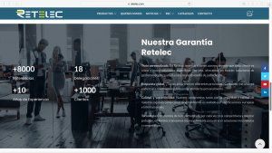 Retelec System moderniza su web y la enfoca más al cliente