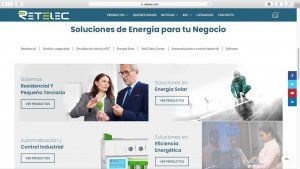 Retelec System moderniza su web y la enfoca más al cliente