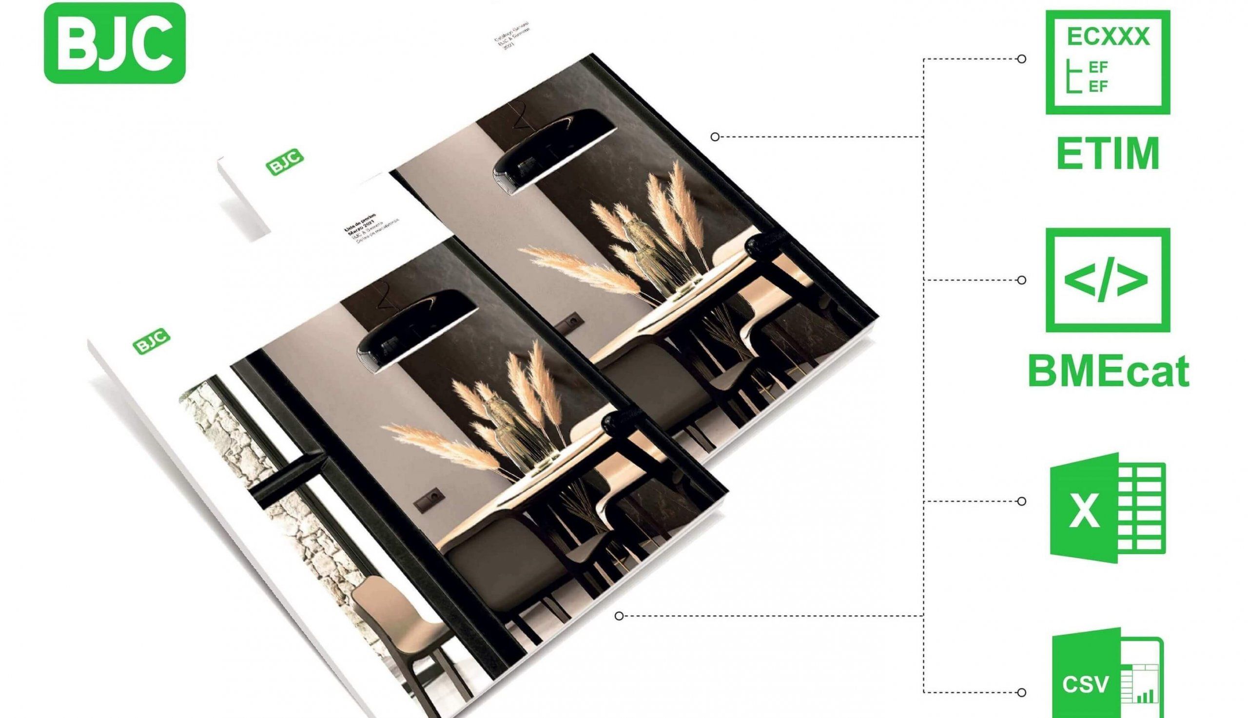BJC presenta su nuevo catálogo en formato BMEcat y según clasificación ETIM