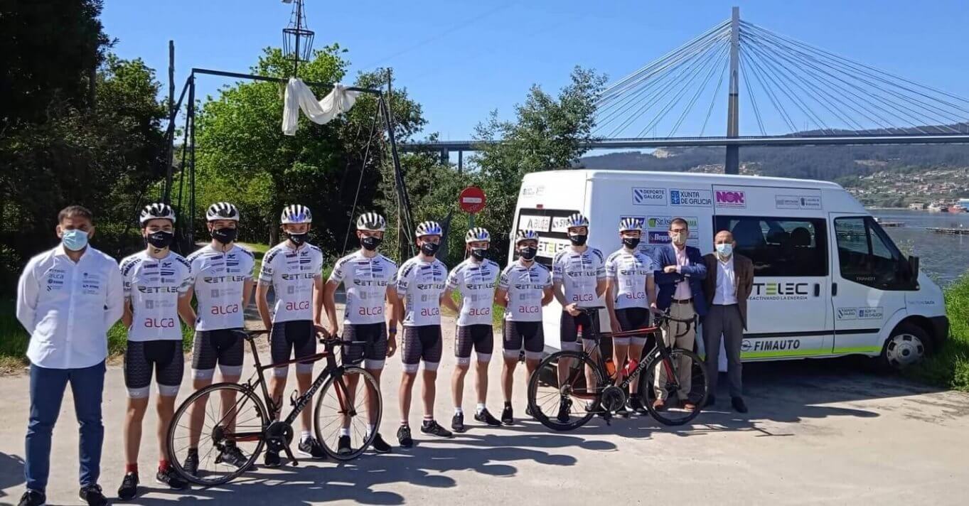 Retelec Systems presenta oficialmente en Pontevedra el Retelec Team Cycling Galicia sub23 