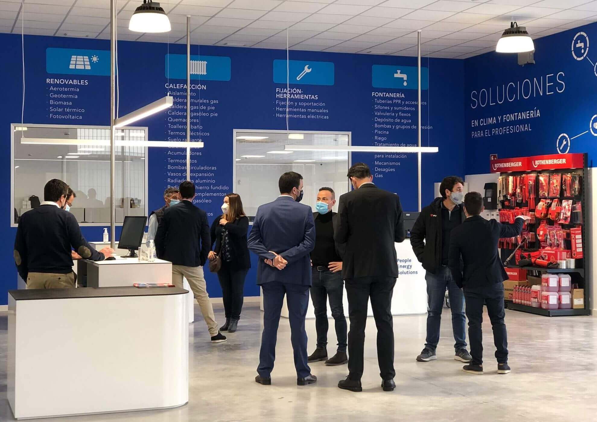 Fluid Stocks inaugura sus nuevos centros de Alicante y Murcia