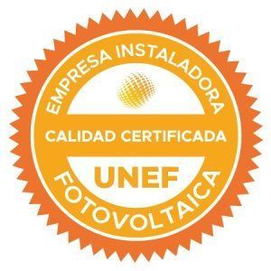 Sello de calidad de Unef para los instaladores de autoconsumo