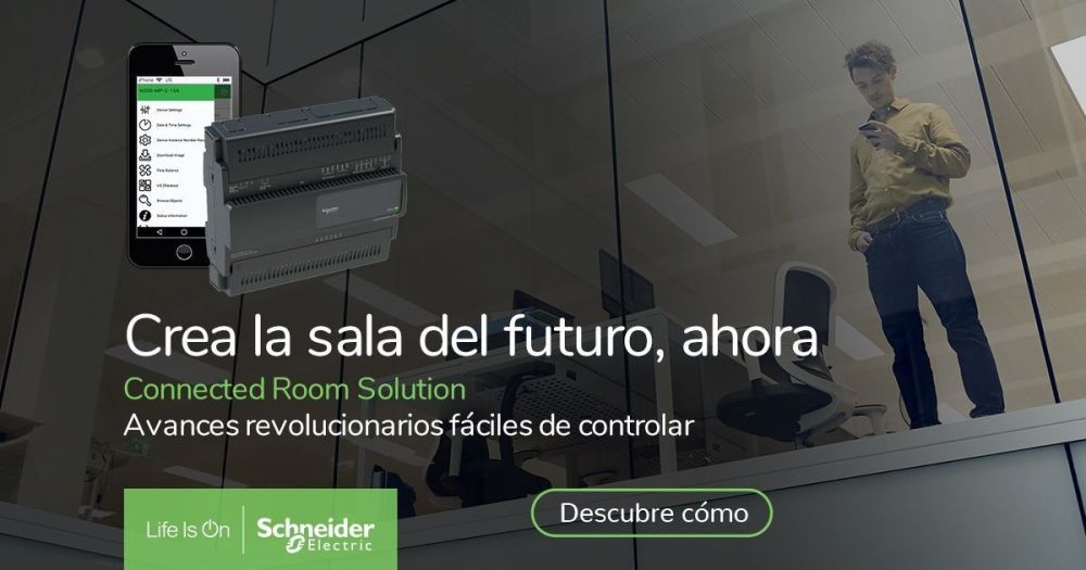 Schneider Electric prepara a edificios y hoteles para el futuro, con Connected Room Solution