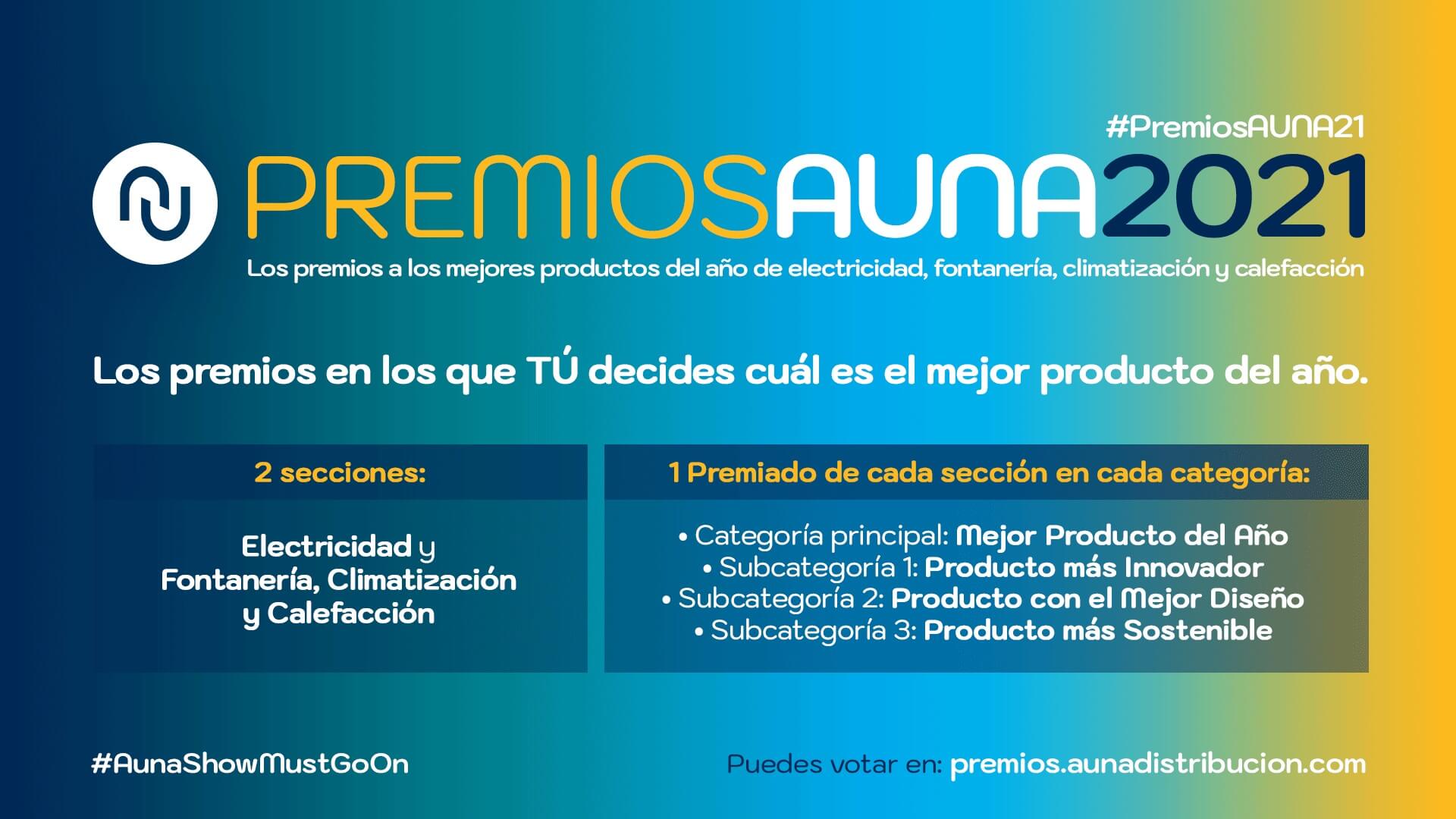 Arranca la convocatoria de los PremiosAUNA21