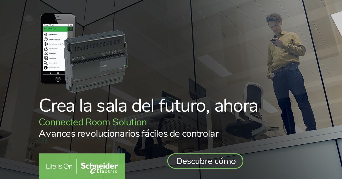 Schneider Electric prepara a edificios y hoteles para el futuro, con Connected Room Solution