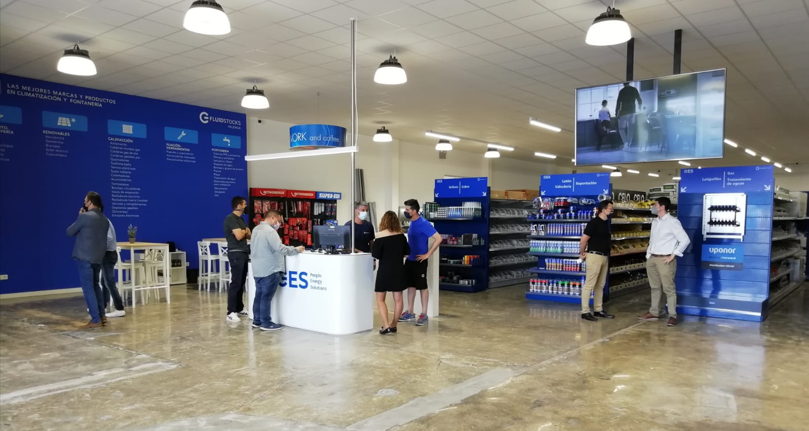 GES prosigue sus inauguraciones con la apertura de Fluid Stocks Valencia