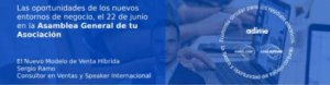 Adime celebra su asamblea general el próximo martes 22, de manera telemática