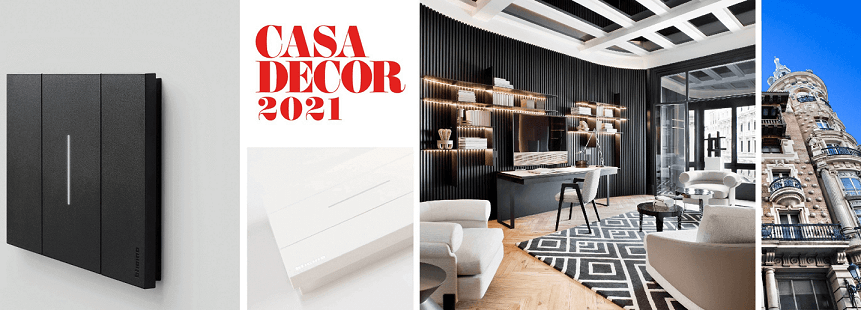 El canal distribución, presente en Casa Decor 2021 junto a BTicino