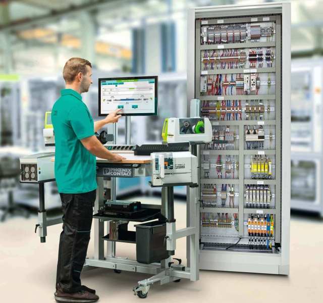 Preparación eficiente de cableados mediante un sistema de asistencia al operario