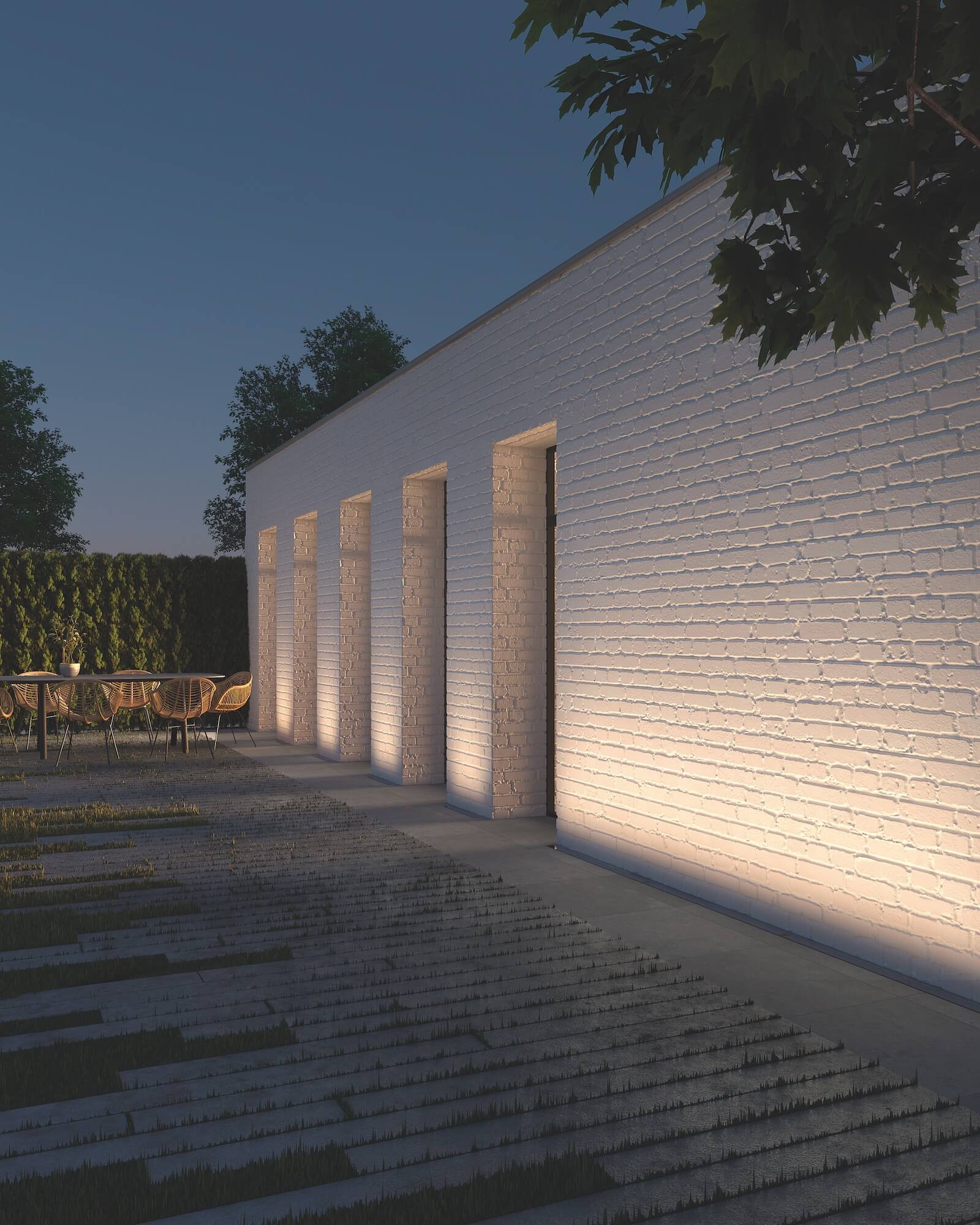 Mex, nuevo bañador de pared de Leds C4, para superficies verticales