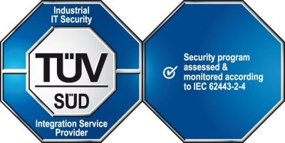 Phoenix Contact, certificada por el TÜV SUD conforme a IEC 62443 2-4