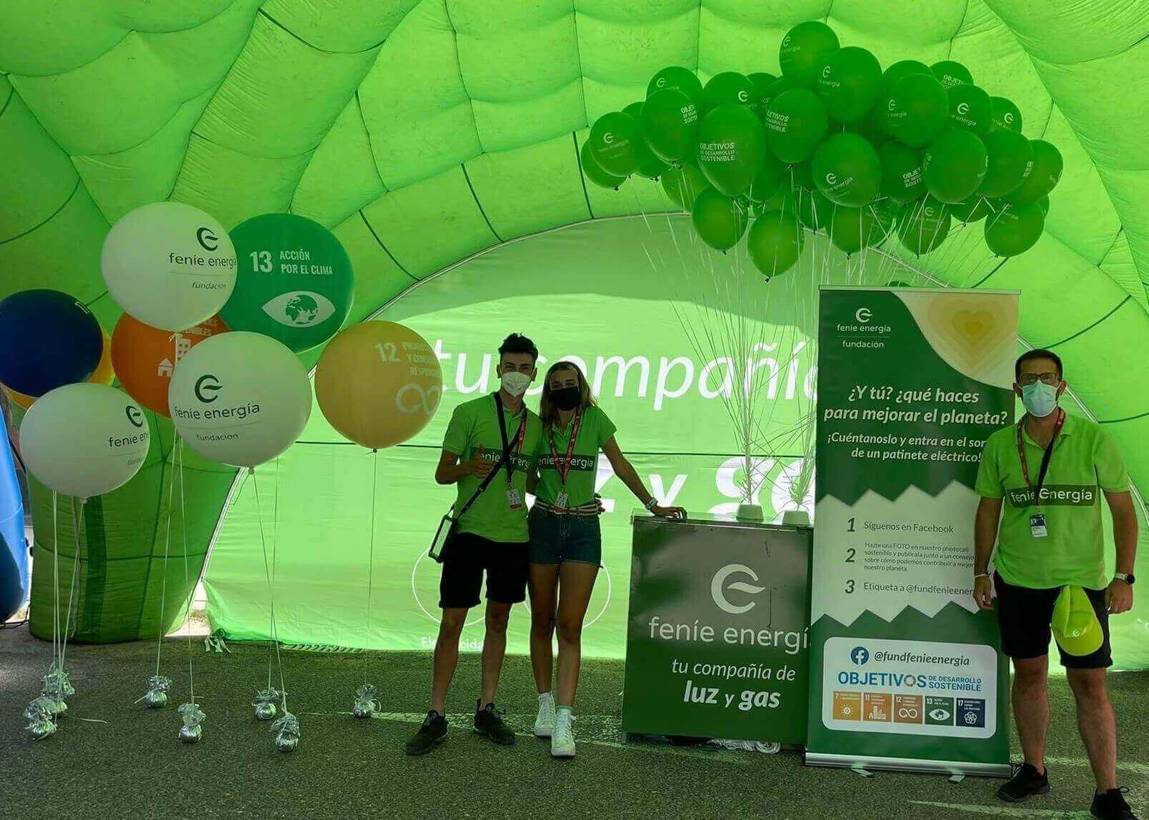 Feníe Energía aprovecha La Vuelta a España para promover objetivos de desarrollo sostenible