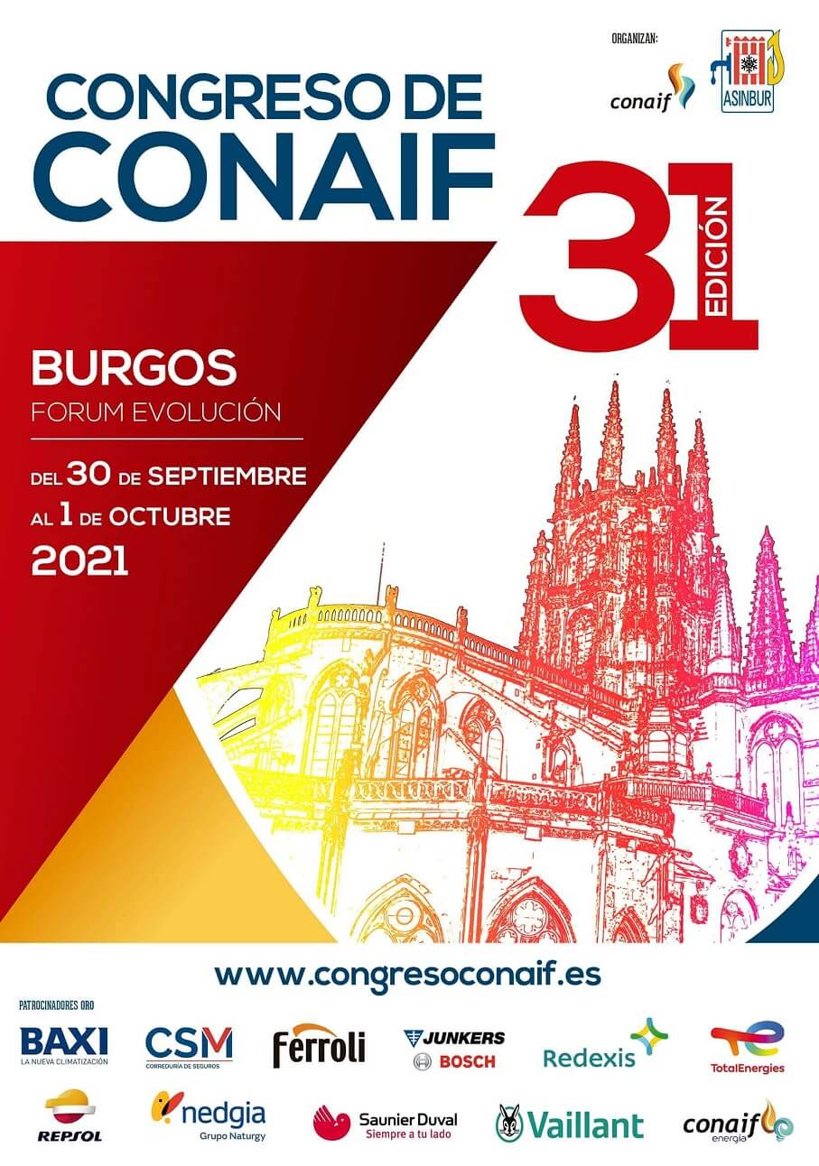 Conaif inaugurará una nueva edición presencial de su congreso el próximo 30 de septiembre, en Burgos