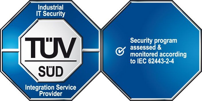 Phoenix Contact, certificada por el TÜV SUD conforme a IEC 62443 2-4