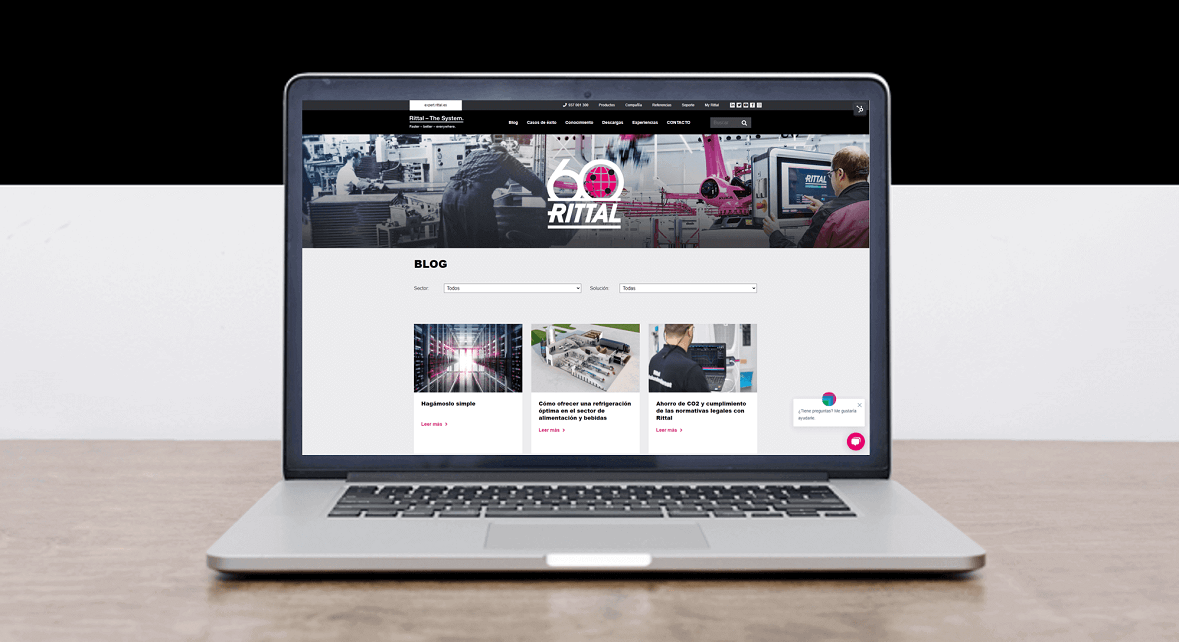 Nace expert.rittal.es, el nuevo blog de Rittal