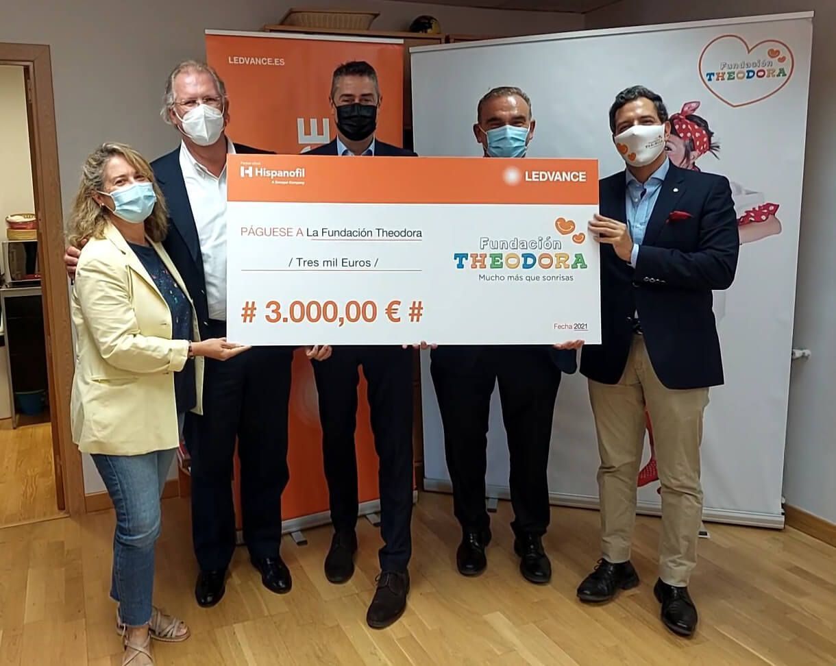 Ledvance y Sonepar Ibérica donan 3.000 euros para los niños hospitalizados