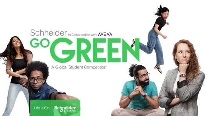 Schneider Electric invita a los estudiantes a exponer sus ideas sostenibles y ambiciosas en Go Green 2022