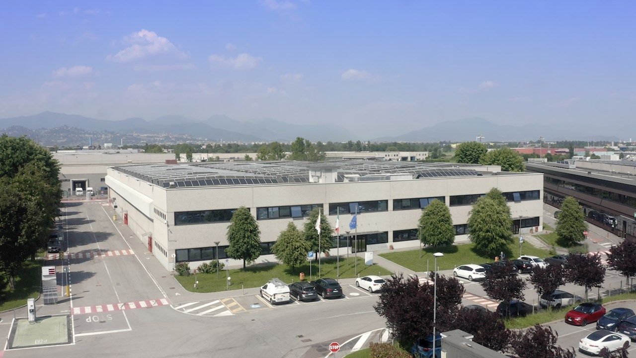 Una imagen de las instalaciones de ABB en Dalmine, Italia