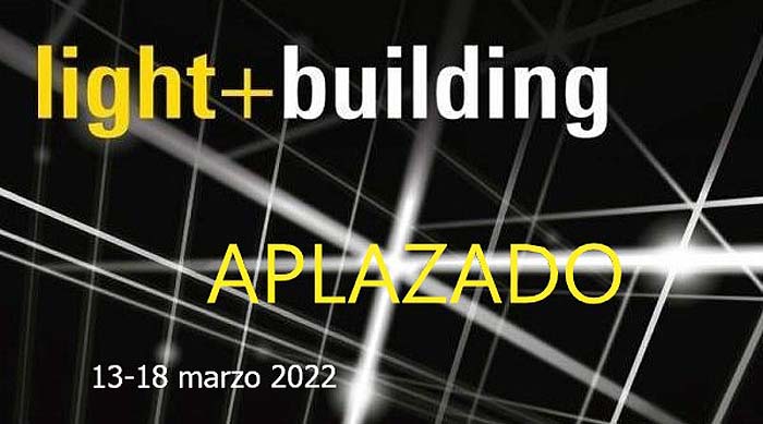 Light + Building aplaza su fecha prevista para marzo, aunque mantiene la edición en 2022