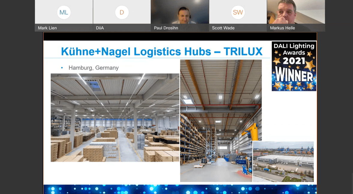 Trilux obtiene varios Dali Lighting Awards 2021, en la categoría de Industria