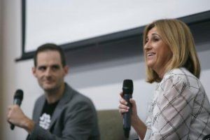 Amparo Almiñana, directora general de Grupo Peisa, durante la entrevista