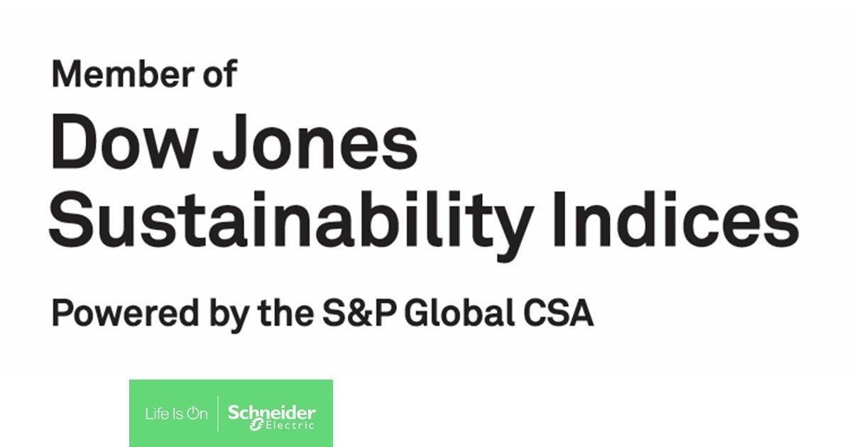 El Dow Jones Sustainability World Index vuelve a reconocer el liderazgo en sostenibilidad de Schneider Electric