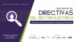 Cartel del Primer Encuentro de Directivas del Sector Eléctrico