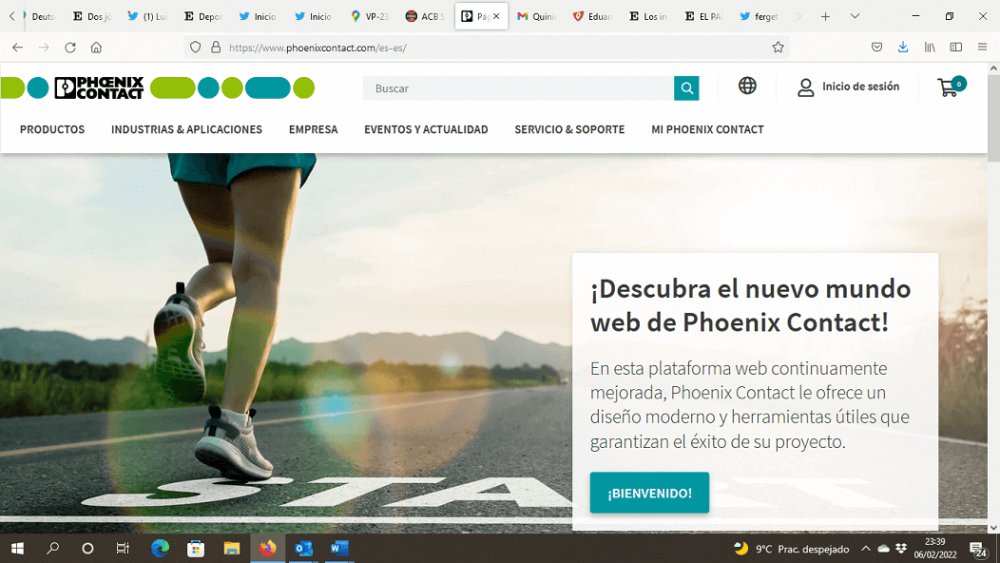 Phoenix Contact estrena página web