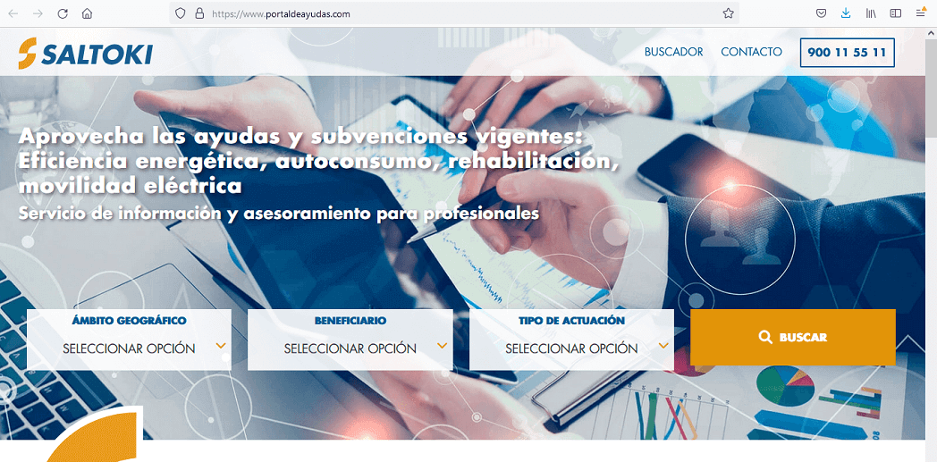 Nuevo buscador de ayudas y subvenciones para asesorar a instaladores y reformistas