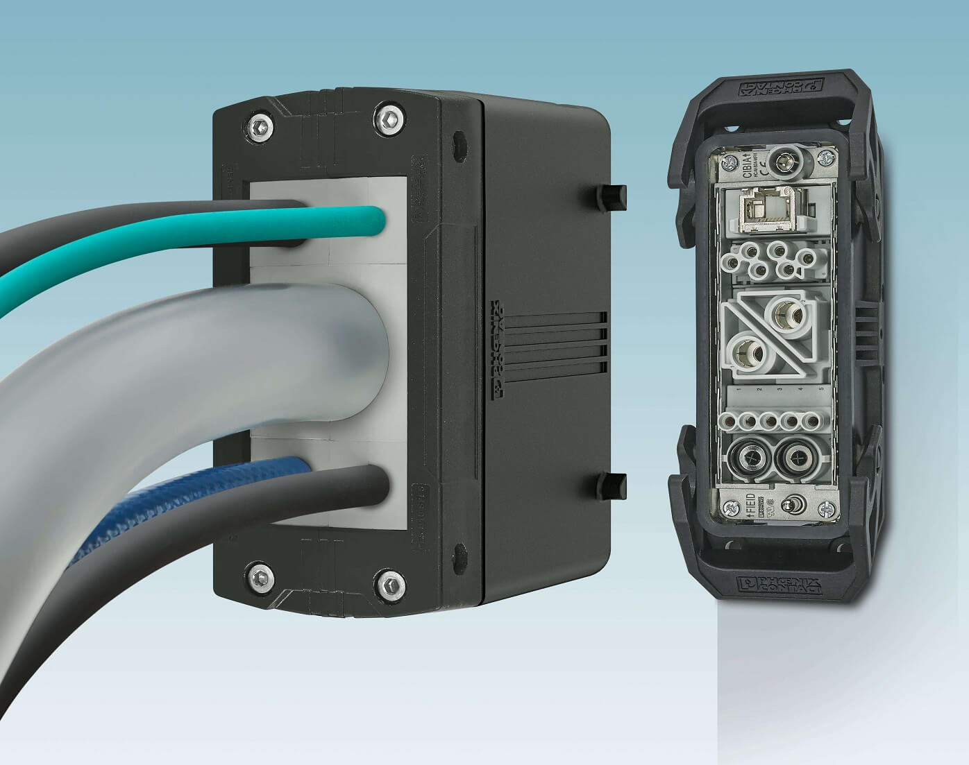 Pasacables adaptadores para conectores industriales, de Phoenix Contact