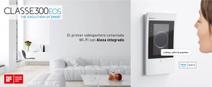 BTicino presenta un videoportero conectado que integra Alexa