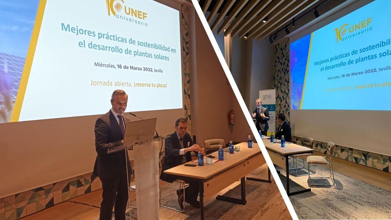 Unef presenta una Guía sobre cómo favorecer la sostenibilidad en el desarrollo de plantas solares