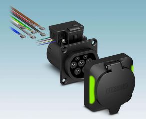Phoenix Contact presenta unas nuevas tomas de carga con indicadores LED y medición de la temperatura