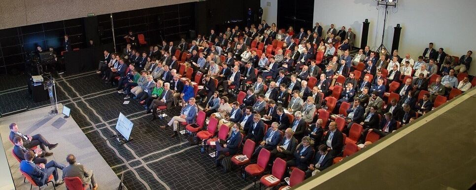 Una imagen del Quinto Encuentro de la distribución de material eléctrico, organizado por Adime en 2022