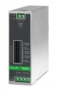 Schneider Electric presenta su nuevo SAI industrial Easy UPS de 24V DC DIN Rail