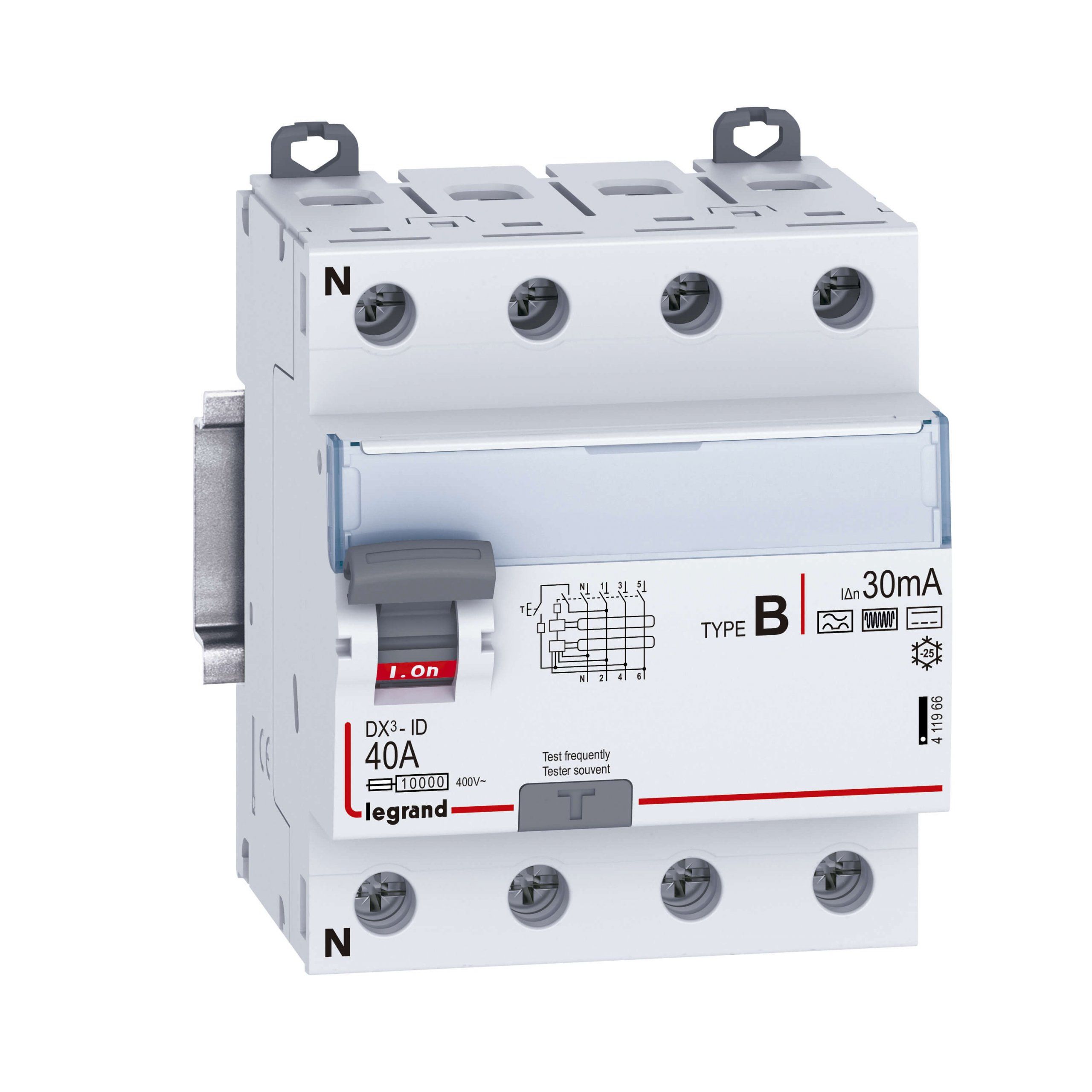 Legrand presenta DX³ ID, nueva gama de diferenciales Tipo B hasta 63 amperios