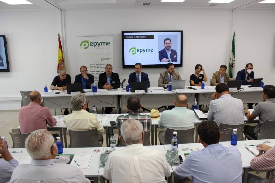 Un momento de la asamblea de Epyme