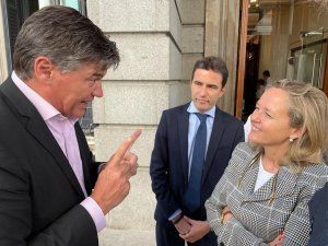 Antoni Cañete y Nadia Calviño