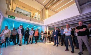 Una imagen del evento con la distribución profesional en La Casa de la Luz