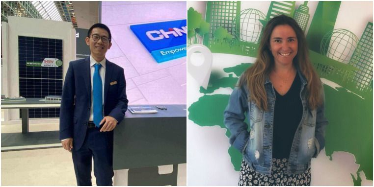 Leon Li y Verónica Tortosa